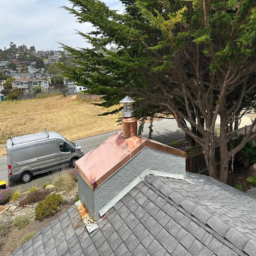 Custom Sheet Metal On House Roof